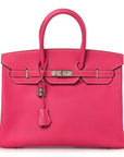 Epsom Candy Birkin 35 Rose Tyrien Tosca