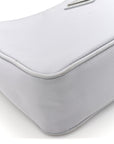 Tessuto Nylon Mini Re-Edition 2000 Bag Fiordaliso