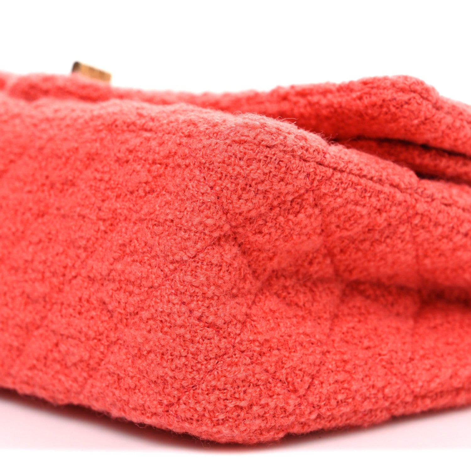 Wool Tweed Quilted 2.55 Reissue 225 Flap Coral