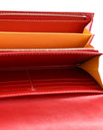 Goyardine Varenne Long Wallet Red
