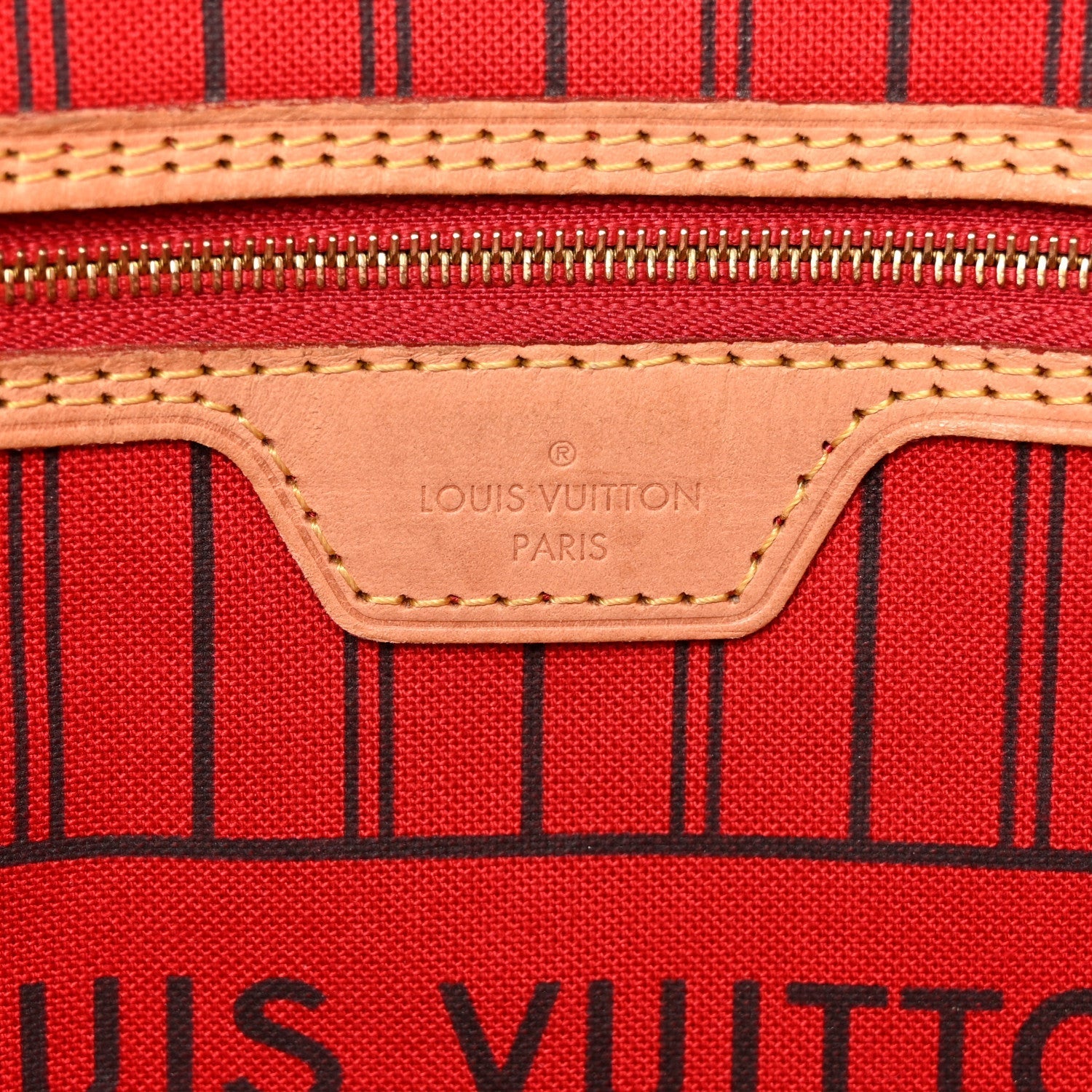 Monogram Neo Neverfull MM Cherry