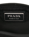 Re-Nylon Saffiano Belt Bag Black