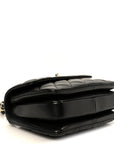 Lambskin Quilted Small Trendy CC Dual Handle Flap Bag Black