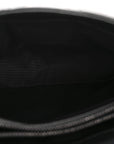Calfskin Y Quilted Monogram Monochrome Small Loulou Chain Satchel Black