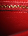 Smooth Calfskin Small Classic Box Flap Bag Red