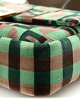Fabric Tapestry Effect FNDI Dots Baguette Matcha Dove Multicolor