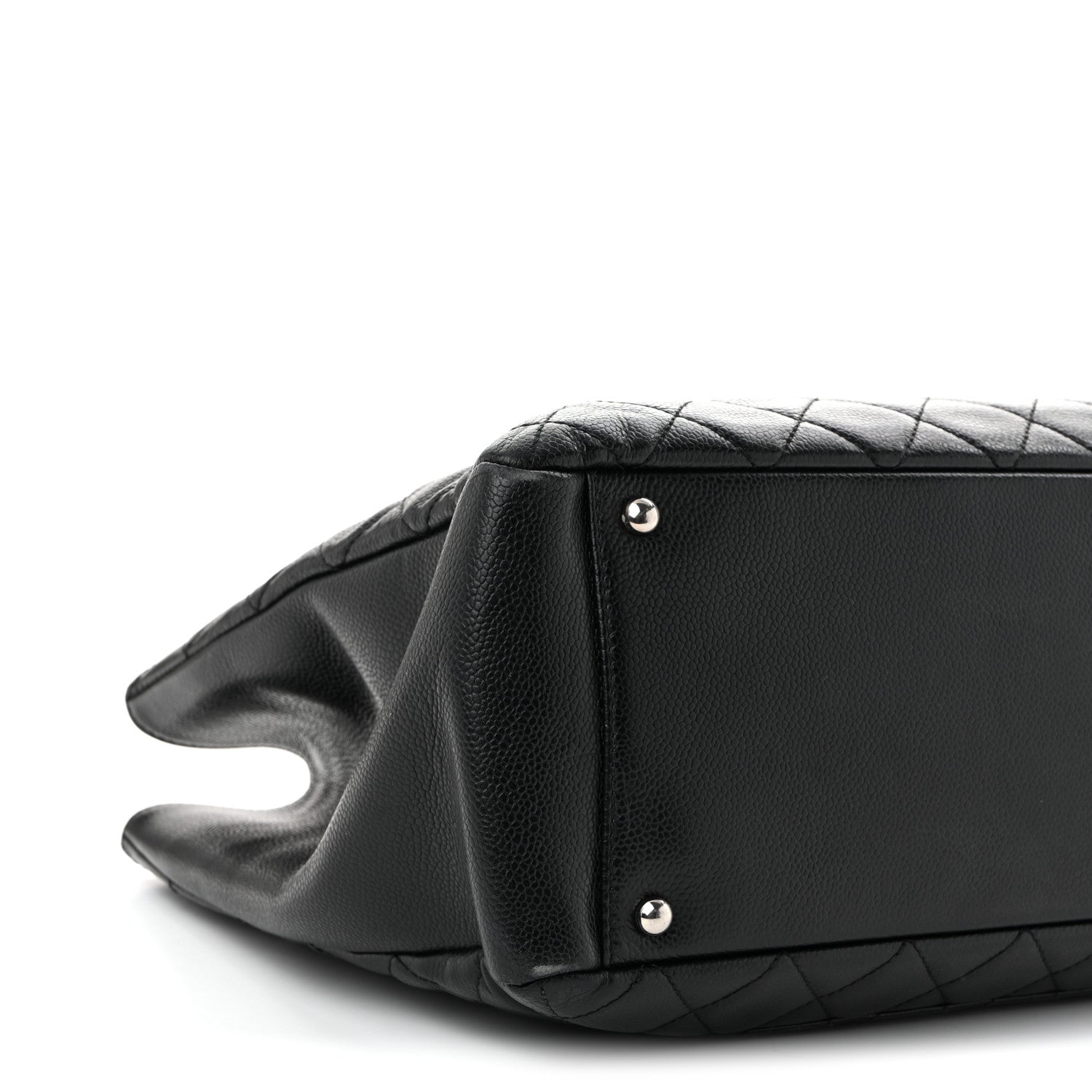 Caviar Quilted XL Grand Shopping Tote GST Black