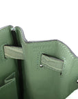 Matte Alligator Kelly Retourne 28 Vert D'eau