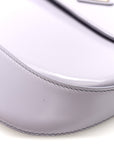 Spazzolato Cleo Flap Shoulder Bag Fiordaliso