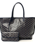 Goyardine Reversible Anjou PM Navy