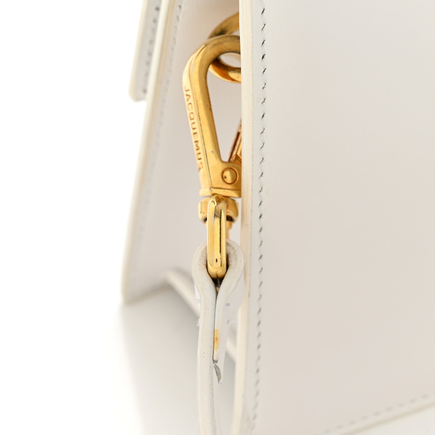 Smooth Calfskin Le Bambino White