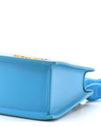 Smooth Calfskin La Vague Turquoise