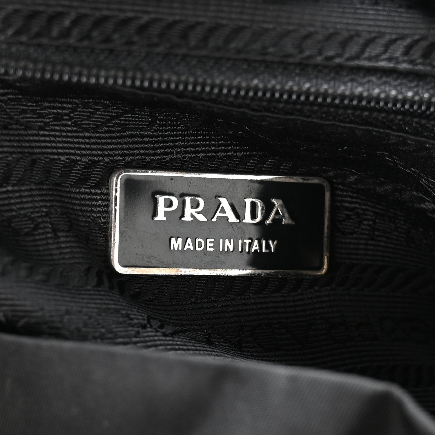 Nylon Vela Small Backpack Black
