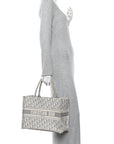 Oblique Medium Book Tote Grey