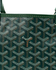 Goyardine Reversible Mini Anjou Green
