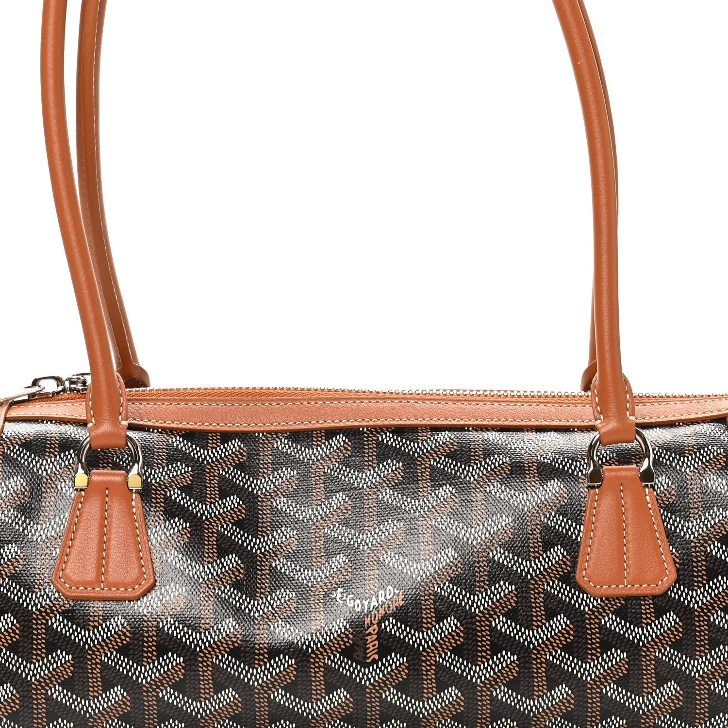 Goyardine Bonbonniere Bag Black Gold