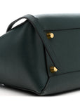 Grained Calfskin Mini Belt Bag Amazone