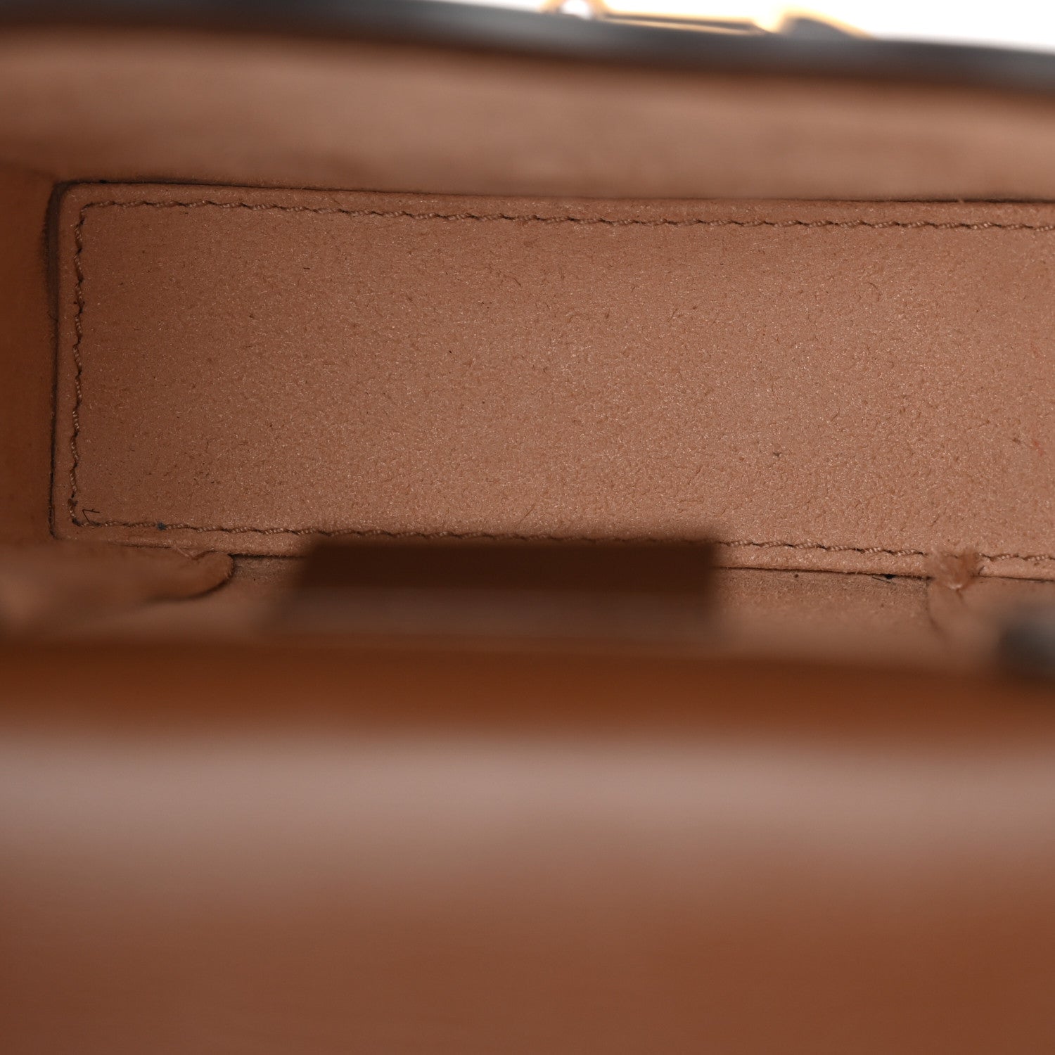 GG Supreme Monogram Mini Horsebit 1955 Crossbody Bag Beige Brown Sugar