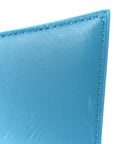 Strass Suede Hourglass Top Handle Bag XS Light Blue