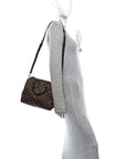 Damier Ebene Speedy Bandouliere 25