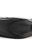 Calfskin Matelasse Small GG Marmont Chain Shoulder Bag Black