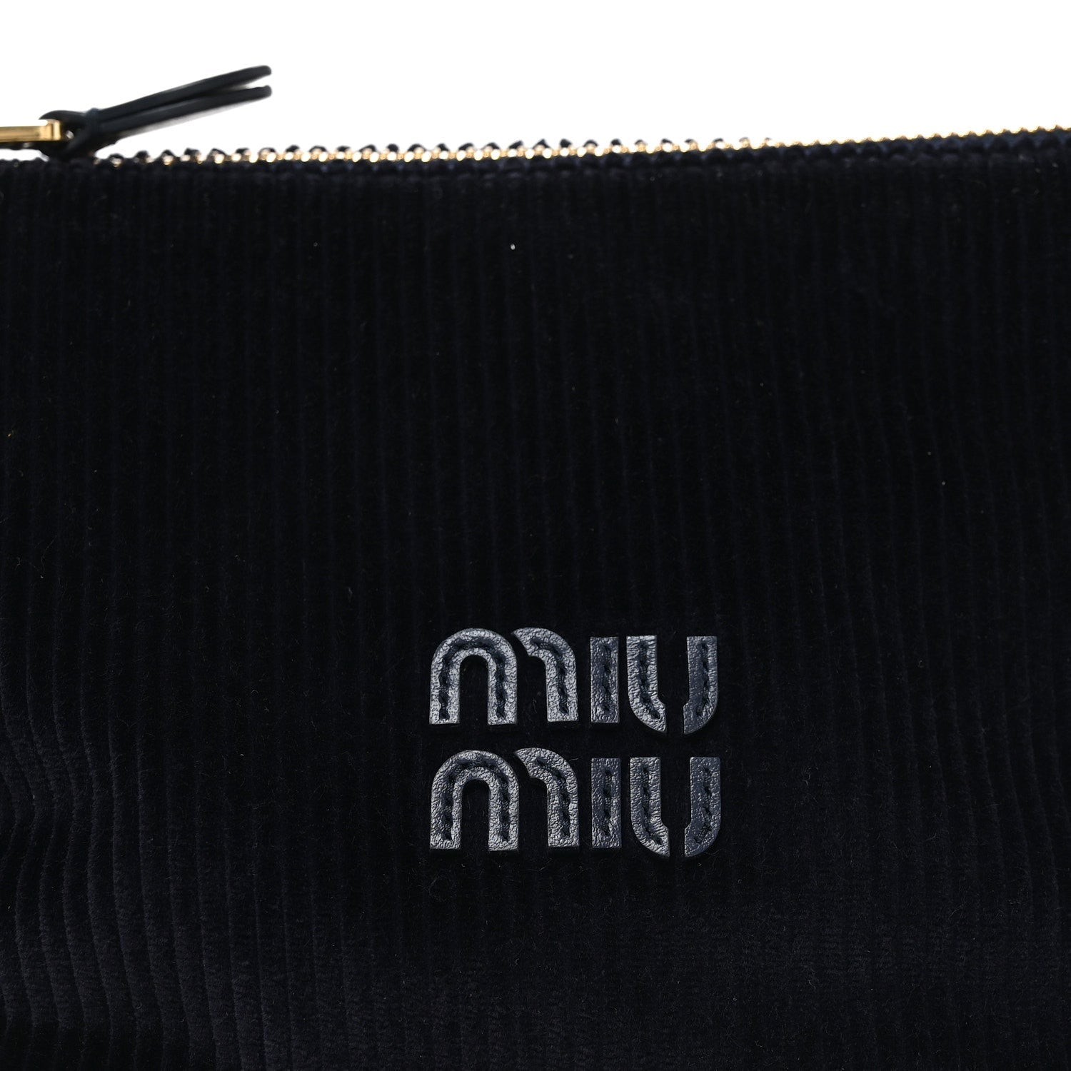Velvet Pouch Bag Navy Amaranto