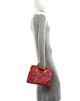 Monogram Graffiti Speedy 30 Fuchsia