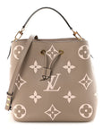 Empreinte Monogram Giant Neonoe MM Tourterelle Creme