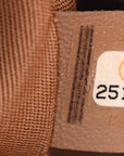 Caviar Chevron Quilted Medium Boy Flap Brown