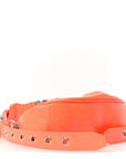 Agneau Arena Le Cagole Shoulder Bag XS Orange