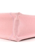 Canvas Embroidered Book Cover Mini Book Tote Pink Green