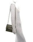 Calfskin Medium Monogram Sunset Vert Kaki