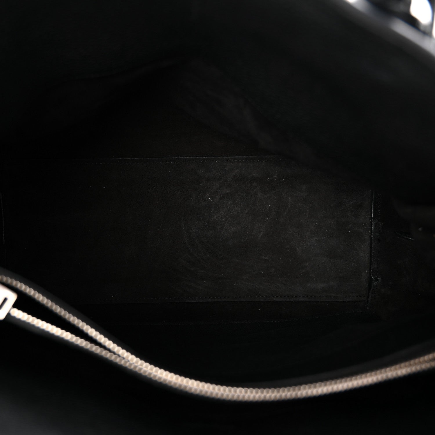 Grained Calfskin Small Supple Sac De Jour Black