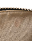 GG Supreme Monogram Web Medium Ophidia Top Handle Bag Beige Blue