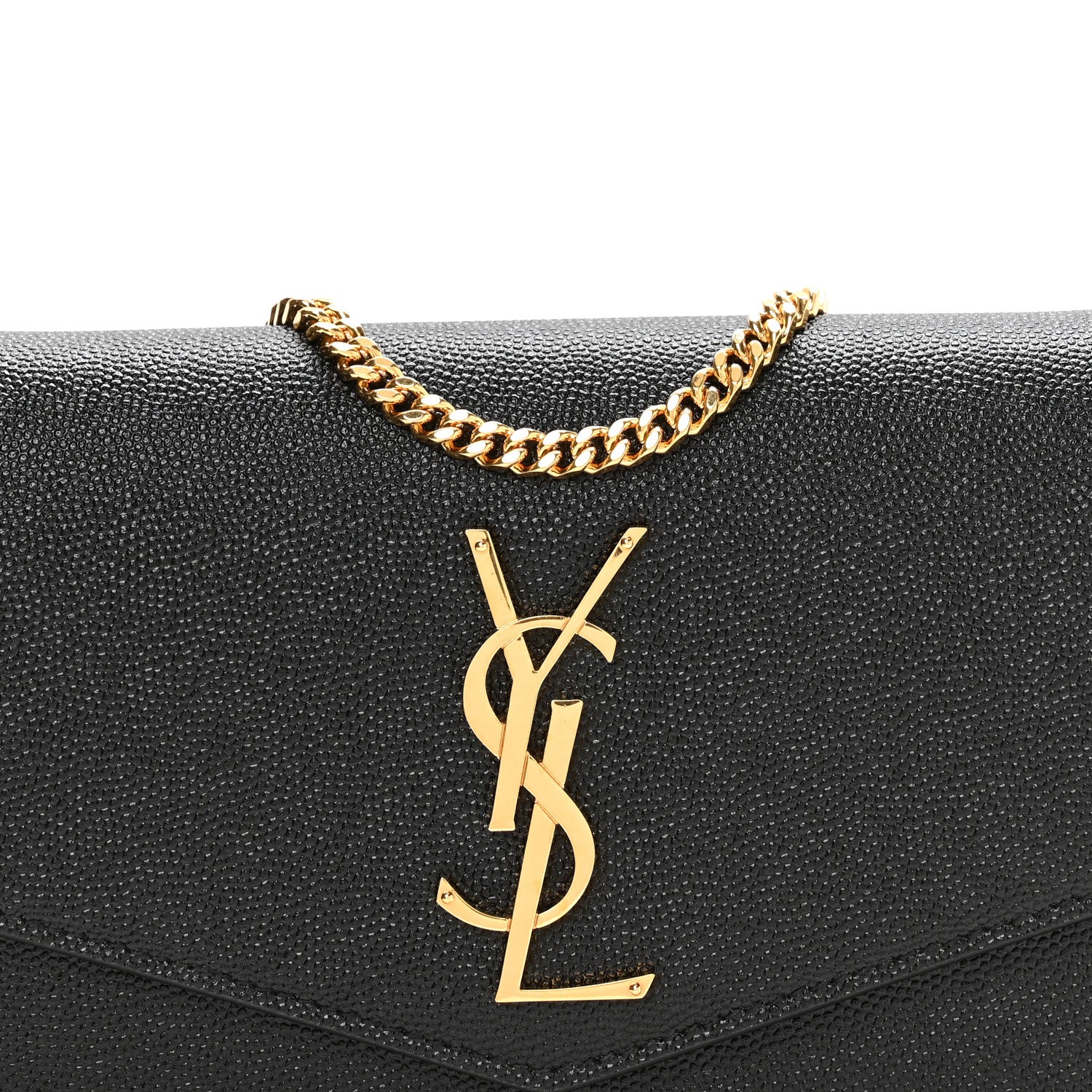 Grain De Poudre Uptown Chain Wallet Black