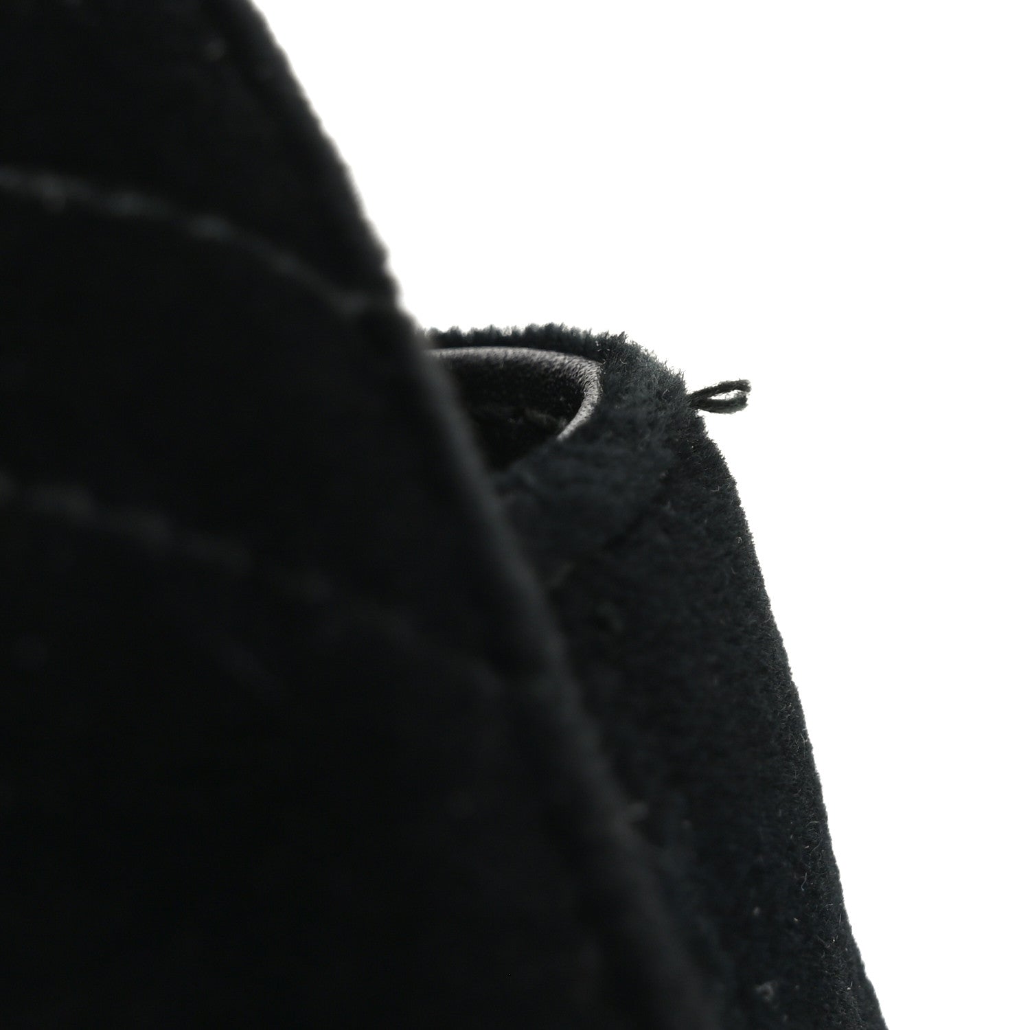 Velvet Matelasse Medium GG Marmont Shoulder Bag Black