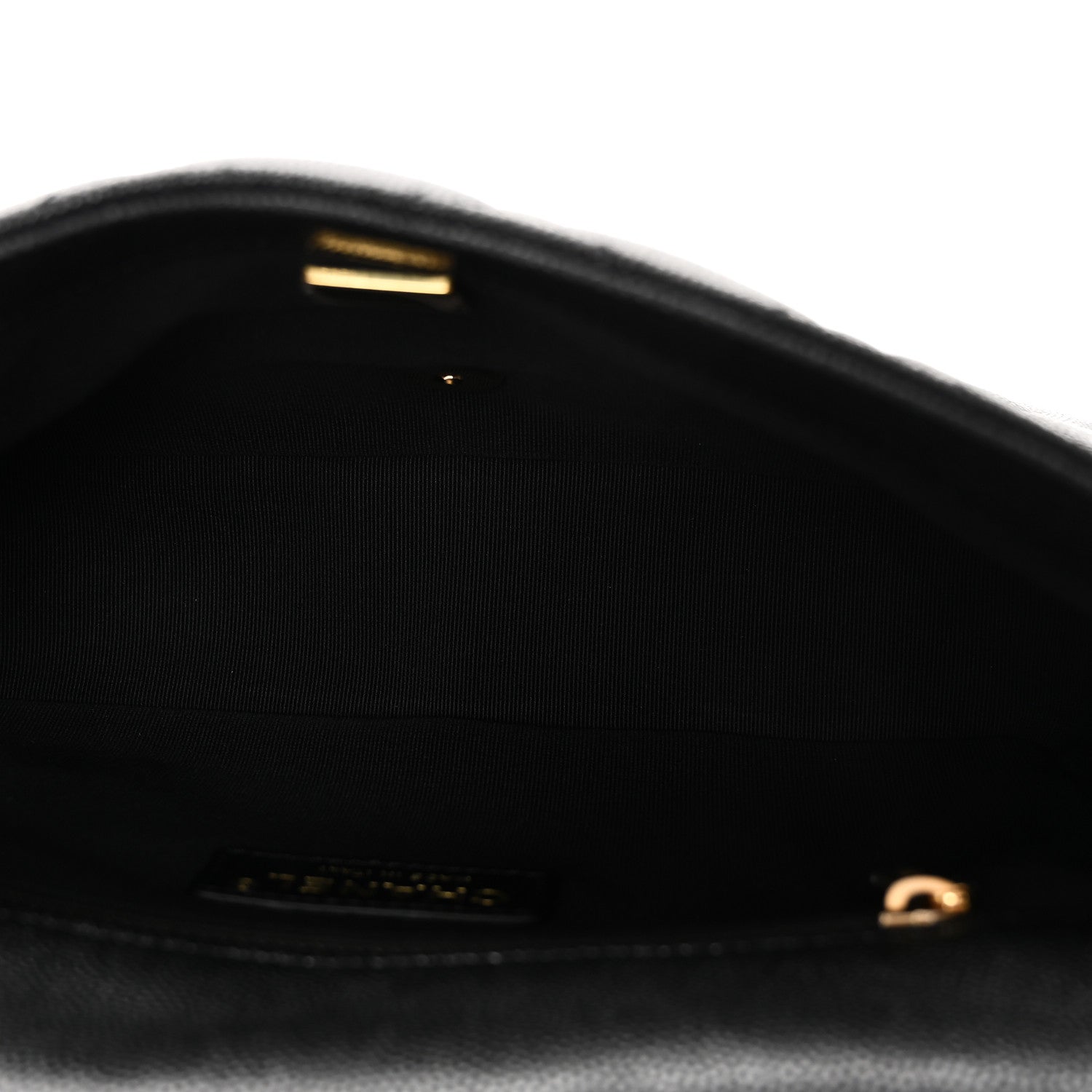 Caviar Quilted Small CC You Flap Black