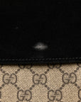 GG Supreme Monogram Medium Dionysus Shoulder Bag Black