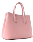 Saffiano Cuir Medium Double Bag Cammeo Rosa
