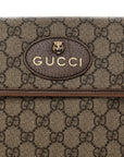 GG Supreme Monogram Neo Vintage Web Belt Bag Brown