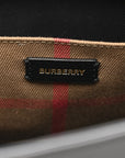 Calfskin Mega Check Small Banwell Tote Black