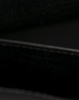 Calfskin Medium Heart Bolts Monogram Kate Satchel Black