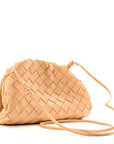 Nappa Intrecciato The Mini Pouch Almond