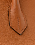 Taurillon Novillo Sea Surf and Fun Birkin 35 Toffee