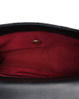 Lambskin Quilted Mini Romance Rectangular Flap Black