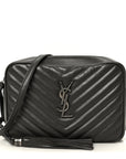 Calfskin Matelasse Monogram Lou Camera Bag Storm