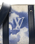 Monogram Watercolor Keepall XS Blue