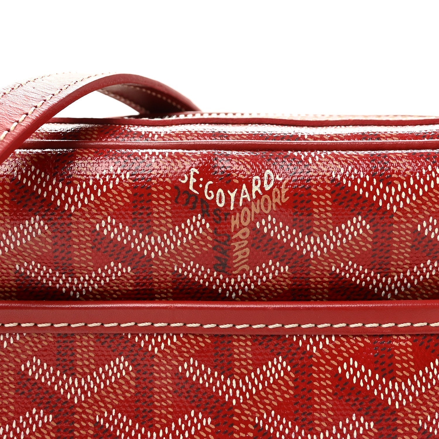 Goyardine Sac Cap Vert Red