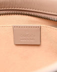 Calfskin Matelasse Small GG Marmont Chain Shoulder Bag Porcelain Rose