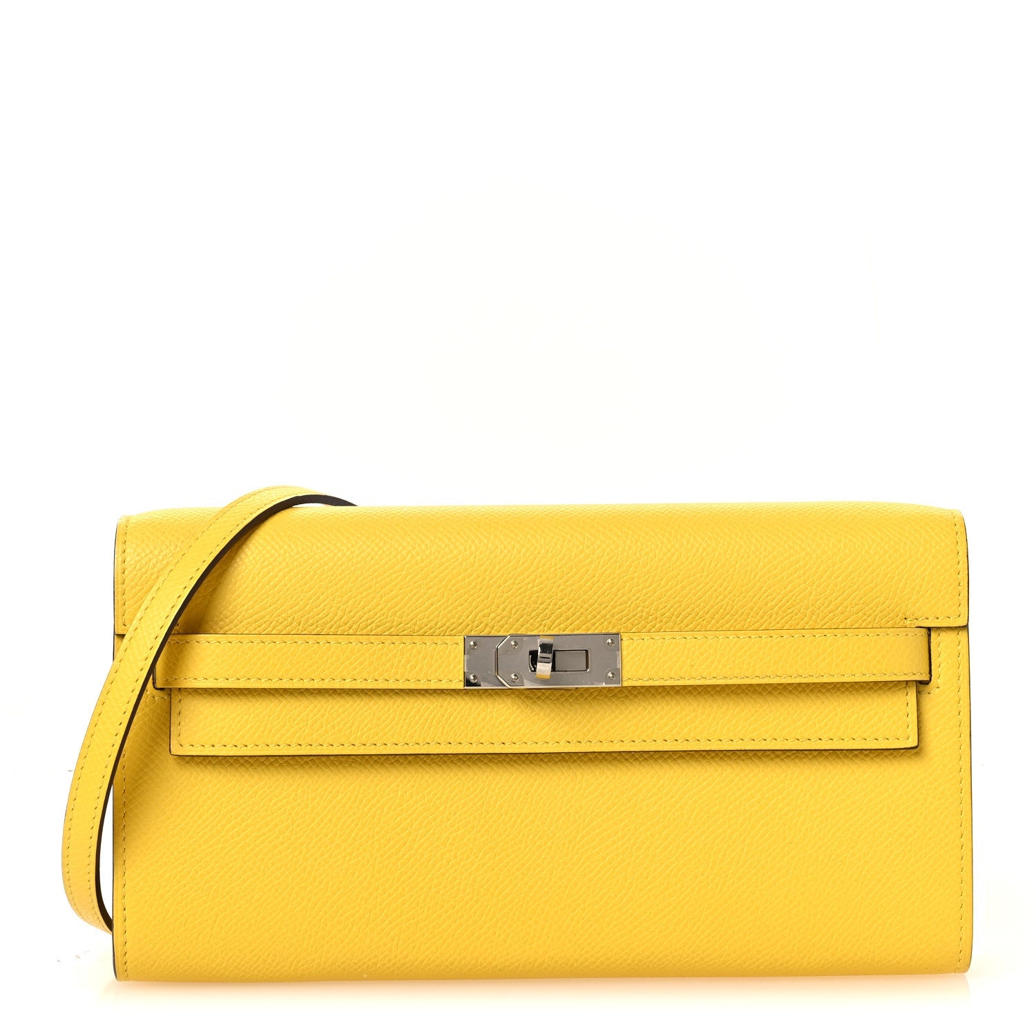Epsom Kelly Wallet To Go Jaune De Naples